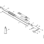 Drive tube extension 1 m HT-KM for Stihl KM100 KM100R KM110R KombiEngine