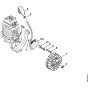 Ignition system for Stihl KM130 KM130R KombiEngine