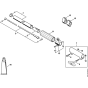 Drive tube assembly for Stihl KMA130R Cordless KombiEngine