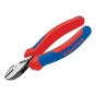 X-Cut Compact Diagonal Cutters Multi Component Grip 160mm by Knipex - 73 02 160 SB