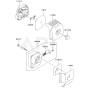 Air Filter / Muffler for Kawasaki KRB300A Blower