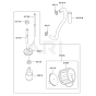 Fuel Tank / Fuel Valve for Kawasaki KRB450BC Blower