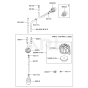 Fuel Tank / Fuel Valve for Kawasaki KRB650B Blower