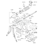 Frame / Coupling for Kawasaki KRB650BC Blower