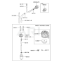 Fuel Tank / Fuel Valve for Kawasaki KRB750A Blower