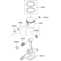 Piston / Crankshaft for Kawasaki KRH300AC Blower