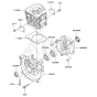 Cylinder / Crankcase for Kawasaki KRH300AC Blower