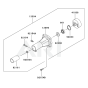 Housing for Kawasaki KTF27B String Trimmers