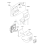 Air Filter / Muffler for Kawasaki KTFR27A String Trimmers