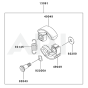 P.T.O Equipment for Kawasaki KTR27A String Trimmers