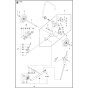 Frame Assembly for Husqvarna Kv750 Disc Cutters