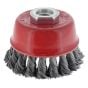 Steel Twist Knot Cup Brush 66mm x M14