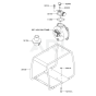 Frame / Coupling for Kawasaki KWN20A Pump