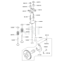 Valve / Camshaft for Kawasaki KWS20A Pump