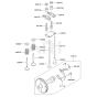 Valve / Camshaft for Kawasaki KWT20A Pump