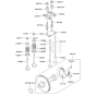 Valve / Camshaft for Kawasaki KWT30A Pump