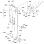 Dipper Arm Assembly for Kubota KX019-4 Mini Excavator