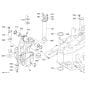 Kingpost Assembly for Kubota KX080-3 Alpha Mini Excavator