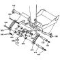 Dipper Arm/ Bucket Link Assembly for Kubota KX36-2 Mini Excavator