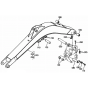 Boom Assembly for Kubota KX71 Mini Excavator