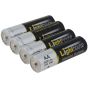 Alkaline Batteries AA LR6 2400mAh Pack of 4 by Lighthouse - LR6