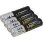 Alkaline Batteries AAA LR03 1120mAh Pack of 4 by Lighthouse - LR03