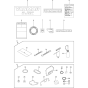 Tool, Label and Gasket Set Assembly for Yanmar L100N Engine