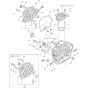 Cylinder Block Assembly for Yanmar L40AE Engine