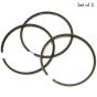 Piston Ring Set for Yanmar L70 Engines - Set of 3