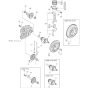 Crankshaft, Piston and Camshaft Assembly for Yanmar L48AE Engine