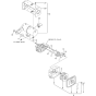 Air Cleaner and Muffler Assembly for Yanmar L48N-S (Mixer) Engine