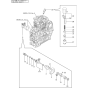 Fuel Injection Pump & Fuel Injection Valve Assembly for Yanmar L70AE Engine