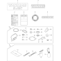 Tool, Label and Gasket Set Assembly for Yanmar L90AE Engine