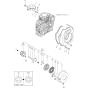 Cooling and Starting Device Assembly for Yanmar L90AE Engine