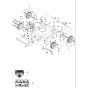 Cutting Deck Assembly for Husqvarna LB 548Se Consumer Lawn Mower