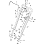 Handle Assembly for Husqvarna LB 553S Consumer Lawn Mower