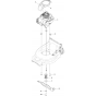 Engine Assembly for Husqvarna LC 247 Lawn Mowers