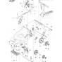 Mower Deck / Cutting Deck Assembly for Husqvarna LC 247iX Lawn Mowers