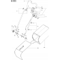 Handle Assembly for Husqvarna LC 247iX Lawn Mowers