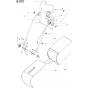 Handle Assembly for Husqvarna LC 347iVX Lawn Mowers