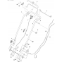 Handle Assembly for Husqvarna LC 347VI Lawn Mowers