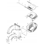 Bagger Assembly for Husqvarna LC 348VI Classic Lawn Mowers