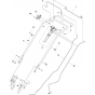 Handle Assembly for Husqvarna LC 551VBP Lawn Mowers