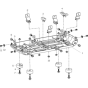 Rack Backplane System Assembly for Loncin LC2000i Generator