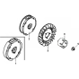 Flywheel Assembly for Loncin LC3000-F Generator