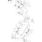 Handle Assembly for Husqvarna LC48 E Consumer Lawn Mower