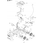 Cutting Deck Assembly for Husqvarna LC48 VE Consumer Lawn Mower