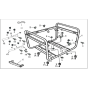 Frame Assembly for Loncin LC5000-F Generator