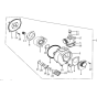 2" Pump Assembly for Loncin LC50ZB23-3.1Q - 2 Inch Water Pump 