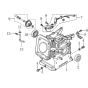 Crank Case Assembly for Loncin LC50ZB23-3.1Q - 2 Inch Water Pump 